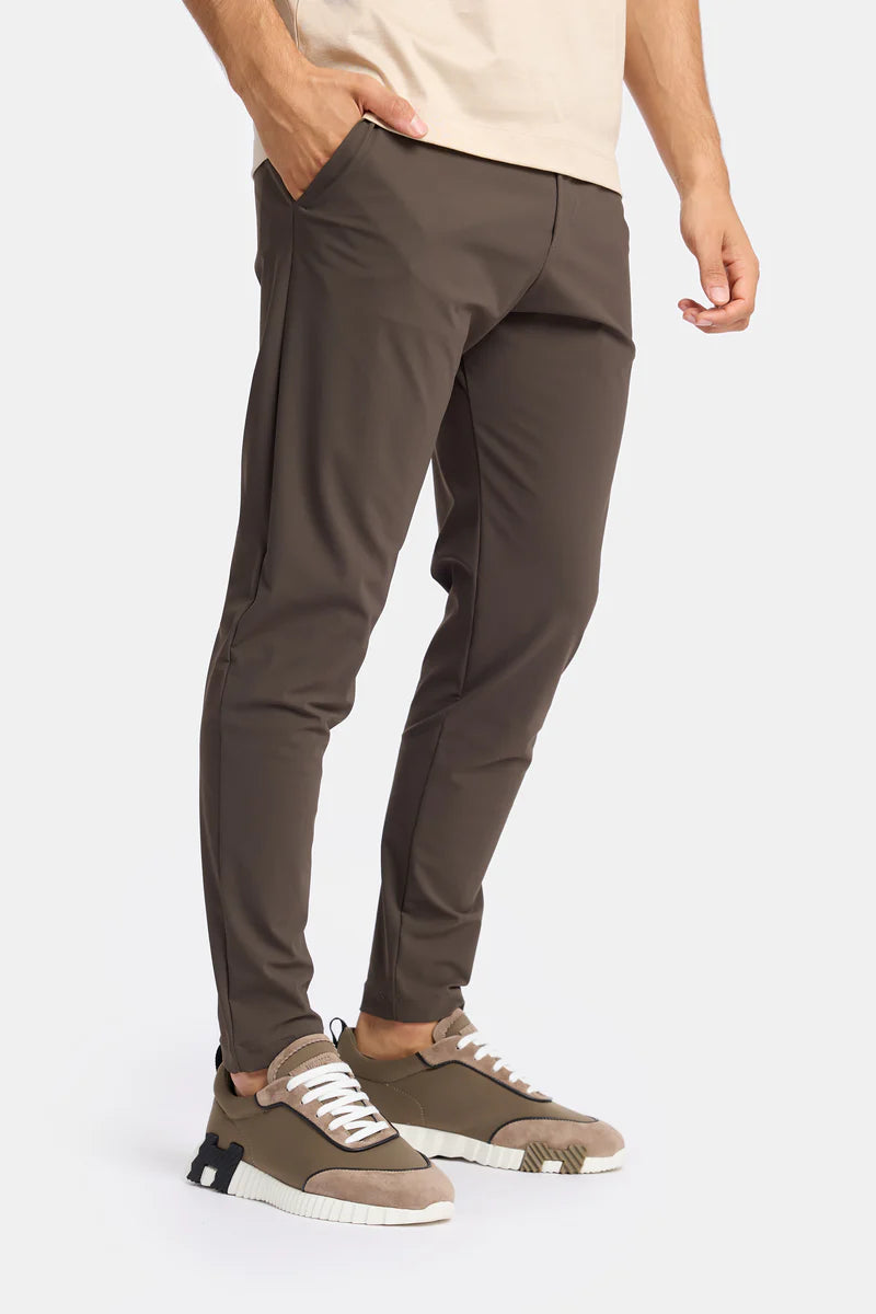 Chestnut Brown Tech Pants