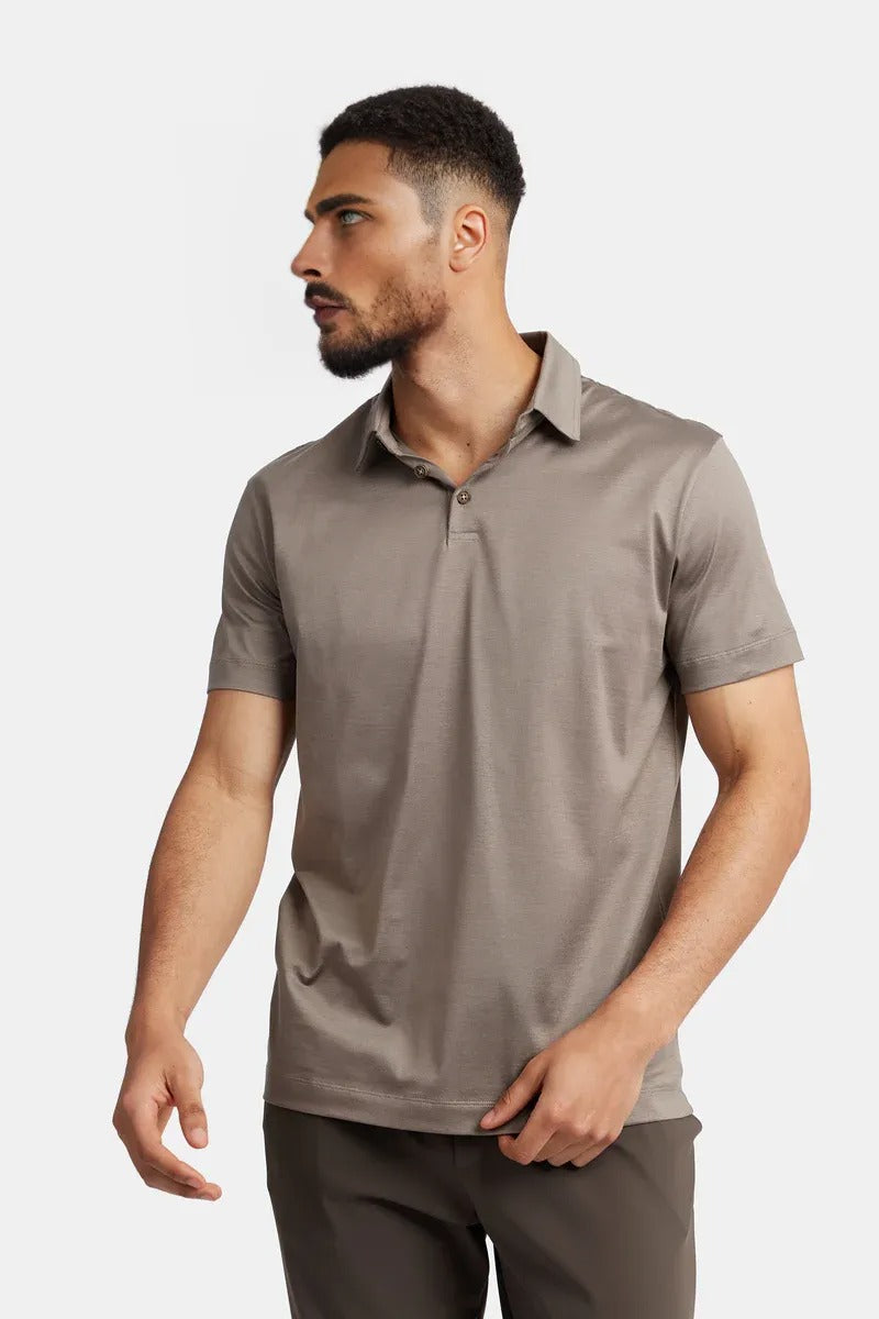 Dune Taupe Polo Shirt