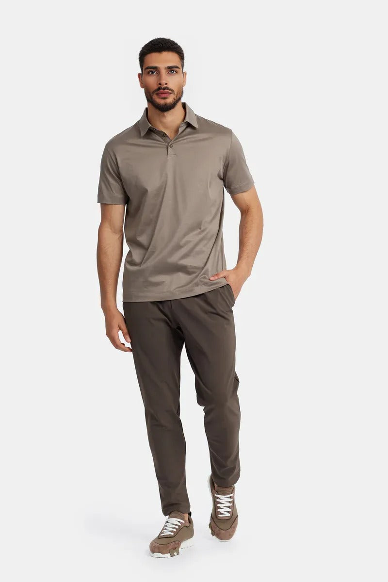 Dune Taupe Polo Shirt