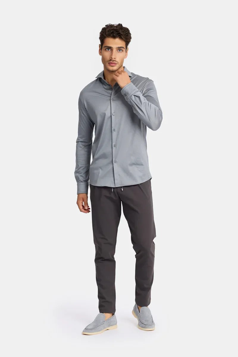 Smoky Grey Formal Shirt