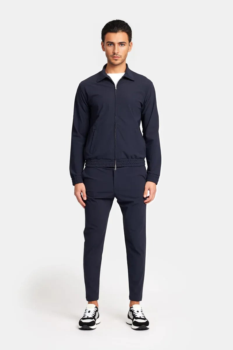 Navy Blue Tech Suit