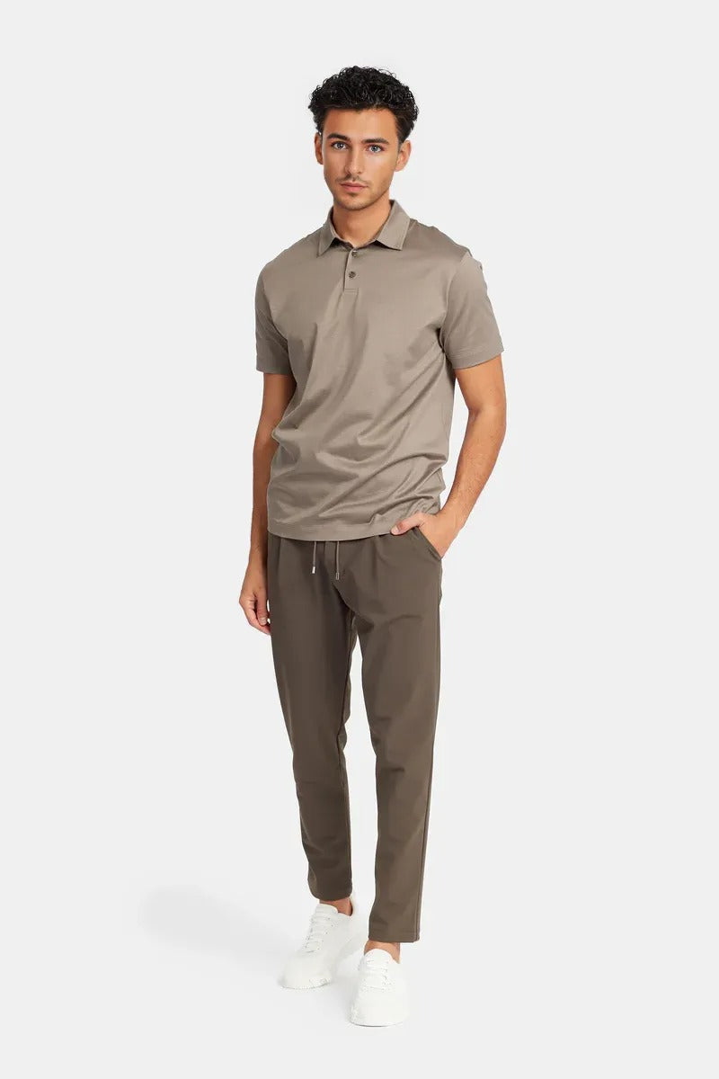 Dune Taupe Polo Shirt