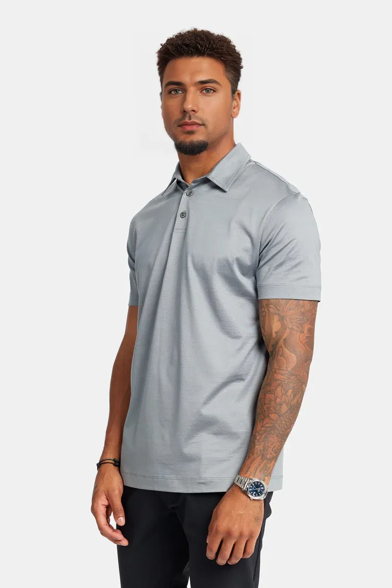 Fog Grey Polo Shirt